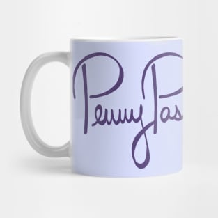 Penny Passiflora Purple Flower Artist Local Business Mug